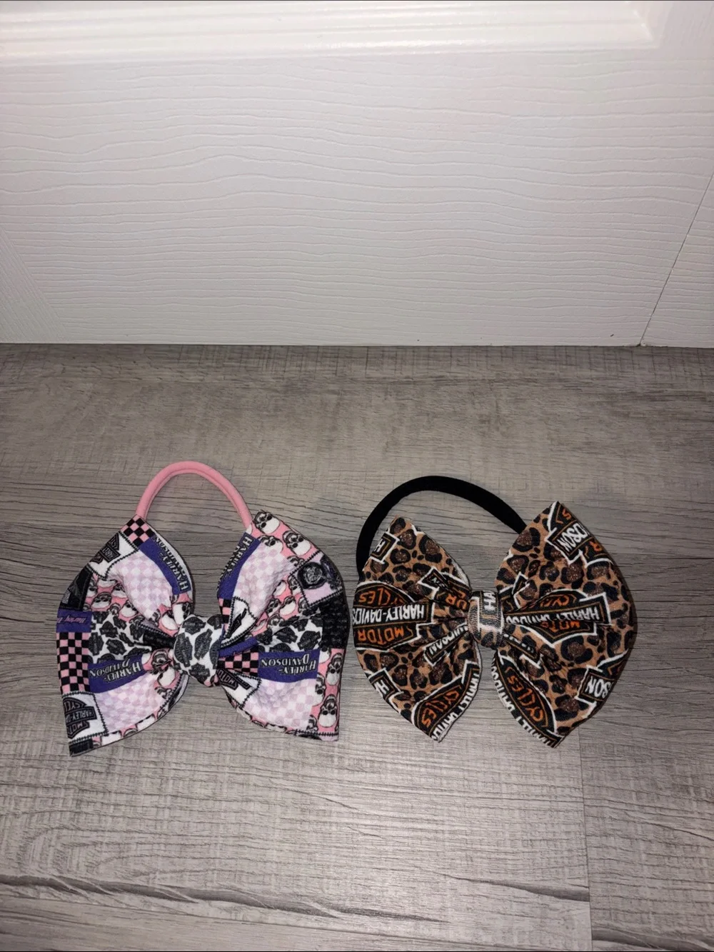 Baby Harley Davidson Bows